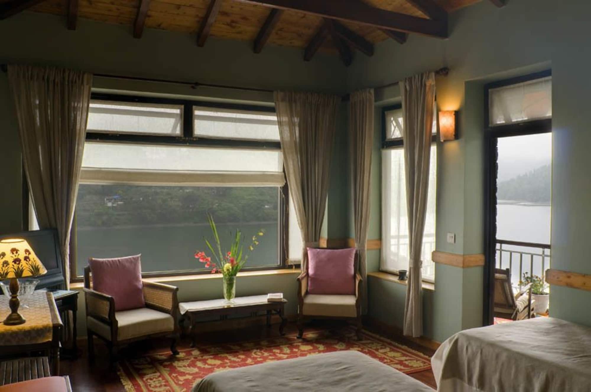Fishermen'S Lodge - A Lake Facing Hotel Near Nainital Bhīm Tāl Extérieur photo